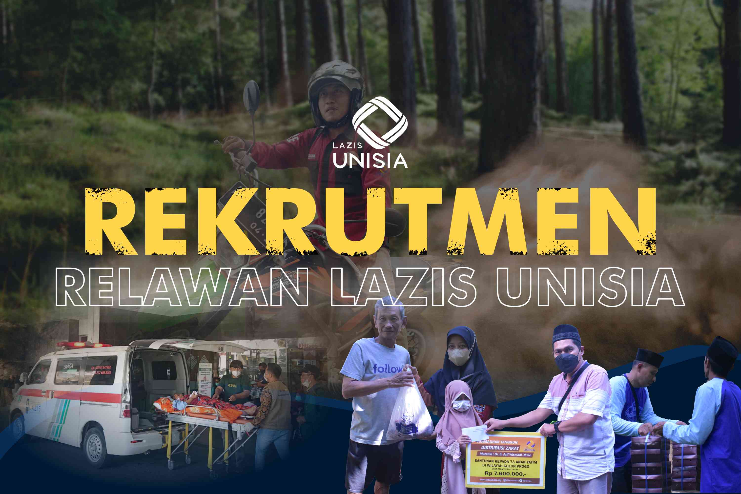 Rekrutmen Relawan LAZIS UNISIA